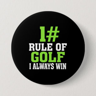 Erste Regel des Golfs Button