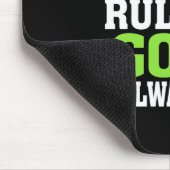 Erste Regel des Golfs Mousepad (Ecke)