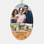 Erste Reise als Familienbesitz & 4 Fotos nach Maß Keramik Ornament (Links)