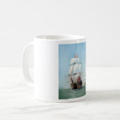 Erste Reise der HMS Victory Kaffeetasse (Vorderseite Links)