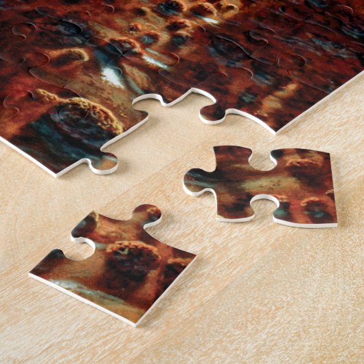 Erste Reise der NASA nach Planet Mars - Künstlerko Puzzle (Seite)