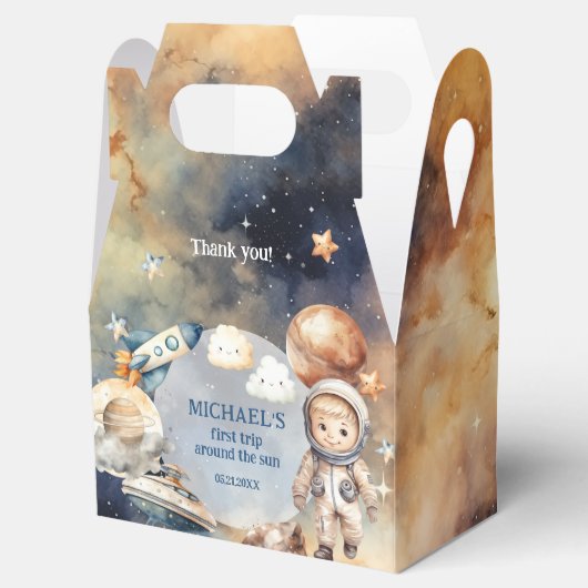 Erste Reise des Astronauten um die Sun Gefälligkei Geschenkschachtel (Geöffnet)