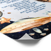 Erste Reise des Astronauten um die Sun Time Kapsel Poster (Ecke)