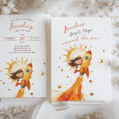 Erste Reise durch das kosmische Abenteuer von Sun Einladung