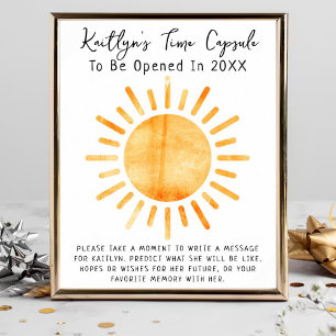 Erste Reise durch das Spiel der Sun Time Capsule Poster