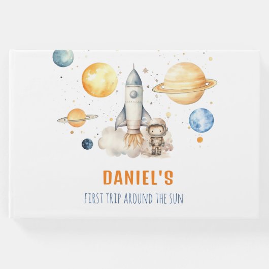 Erste Reise durch das Sun Boy Birthday Gästebuch (Vorderseite)