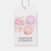 Erste Reise rund um die Sun Gefallen- und Geschenk Geschenkanhänger (Rückseite)