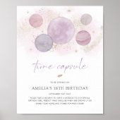 Erste Reise um das Schild der Sun Time Kapsel (Vorne)