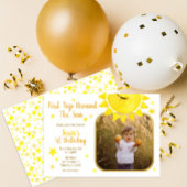 Erste Reise um das Sun-Foto Dankeschön Karte - B