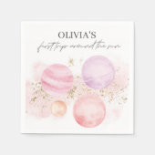 Erste Reise um das Sun Paper Napkins Serviette (Vorderseite)