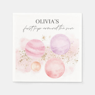 Erste Reise um das Sun Paper Napkins Serviette