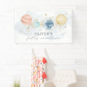 Erste Reise um den Hintergrund des Sonnenbanners Banner (Insitu)