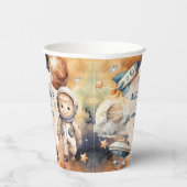 Erste Reise um den Sonnenraum 1. Geburtstag Pappbecher (Rechts)