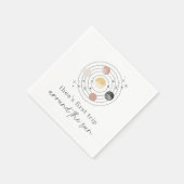 Erste Reise um den Sonnenraum Serviette (Ecke)