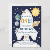 Erste Reise um den Weltraum der Sonne Einladung (Vorderseite)