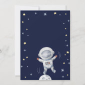 Erste Reise um den Weltraum der Sonne Einladung (Rückseite)