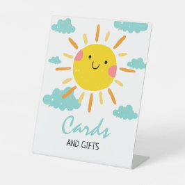 Erste Reise um die 1. Geburtstagskarte der Sonne Sockelschild