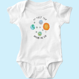 Erste Reise um die Blaue Planeten der Sonne zum Ge Baby Strampler