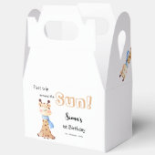 Erste Reise um die Niedliche Giraffe der Sonne Geb Geschenkschachtel (Offen)