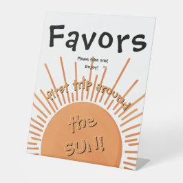 Erste Reise um die Sonne 1. Geburtstag Favoriten Z Sockelschild