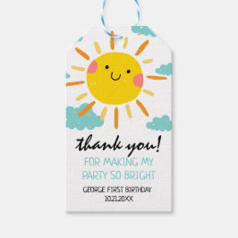 Erste Reise um die Sonne 1. Geburtstag Geschenkanhänger