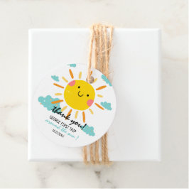 Erste Reise um die Sonne 1. Geburtstag Geschenkanhänger