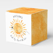 Erste Reise um die Sonne 1. Geburtstag Geschenkschachtel (Vorderseite)