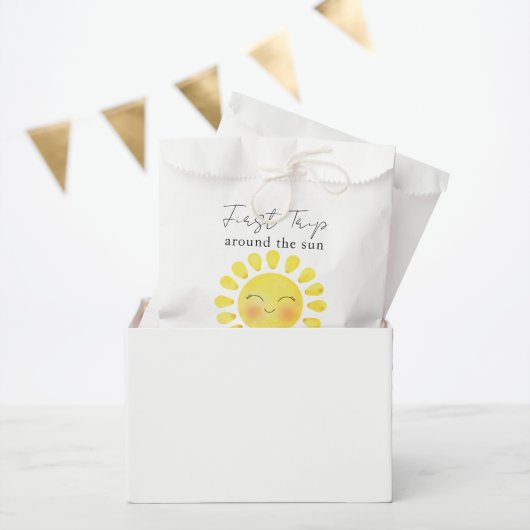 Erste Reise um die Sonne 1. Geburtstag  Geschenktütchen (Party)