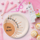 Erste Reise um die Sonne 1. Geburtstag Pappteller (Party)