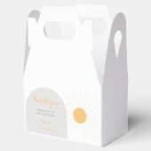 Erste Reise um die Sonne Birthday boho Geschenkschachtel (Geöffnet)