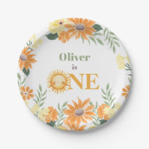 Erste Reise um die Sonne Boho Floral