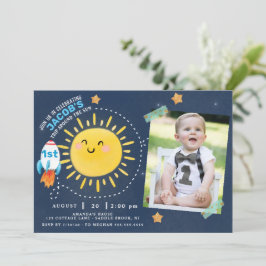 Erste Reise um die Sonne Einladung