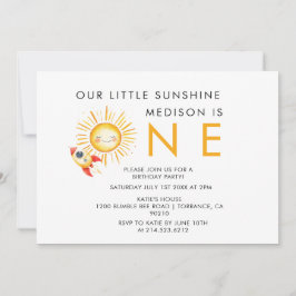 Erste Reise um die Sonne Einladung