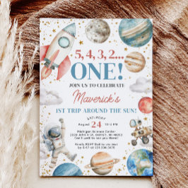 Erste Reise um die Sonne Einladung zum Geburtstag