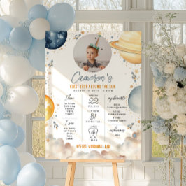 Erste Reise um die Sonne Erster Geburtstag Meilens Poster