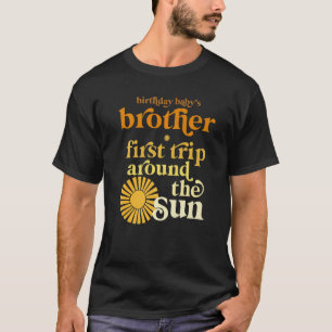 Erste Reise um die Sonne Geburtstag Boho Re T-Shirt