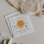 Erste Reise um die Sonne - Sonnenschein 1. Geburts Serviette