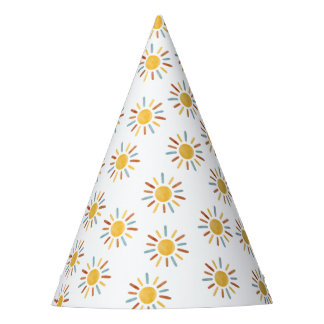 Erste Reise um die Sonne Sonnenschein-Partyhut Partyhütchen