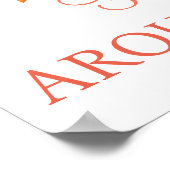 Erste Reise um die Sonne - Sonnenschein Willkommen Poster (Ecke)