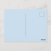 Erste Reise um die Sonne Weltraum Erster Geburtsta Postkarte (Rückseite)