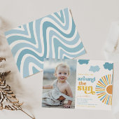 Erste Reise um die Sonne zum Geburtstag Einladung