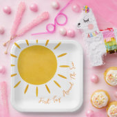 Erste Reise um die Sonnenstube Pappteller (Party)