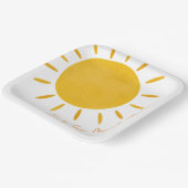 Erste Reise um die Sonnenstube Pappteller (Gewinkelt)