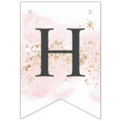 Erste Reise um die Sun Birthday Banner Bunt (Zweite Fahne)