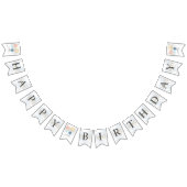 Erste Reise um die Sun Birthday Banner Bunt (Alle)