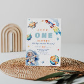 Erste Reise um die Sun Birthday Party Einladung