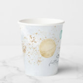 Erste Reise um die Sun Paper Party Cups Pappbecher (Vorderseite)