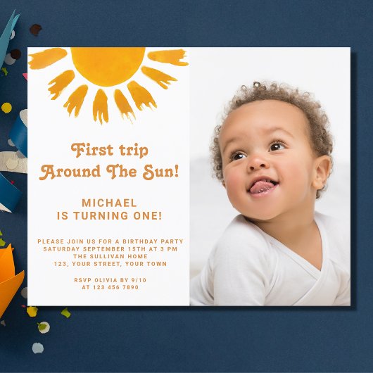 Erste Reise zum Sun Birthday Foto