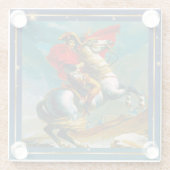 Erste Remastered Version von Napoleon Crossing... Glasuntersetzer (Rückseite)