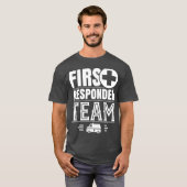 Erste Responder Team Helper Emergency EMT T-Shirt (Vorne ganz)